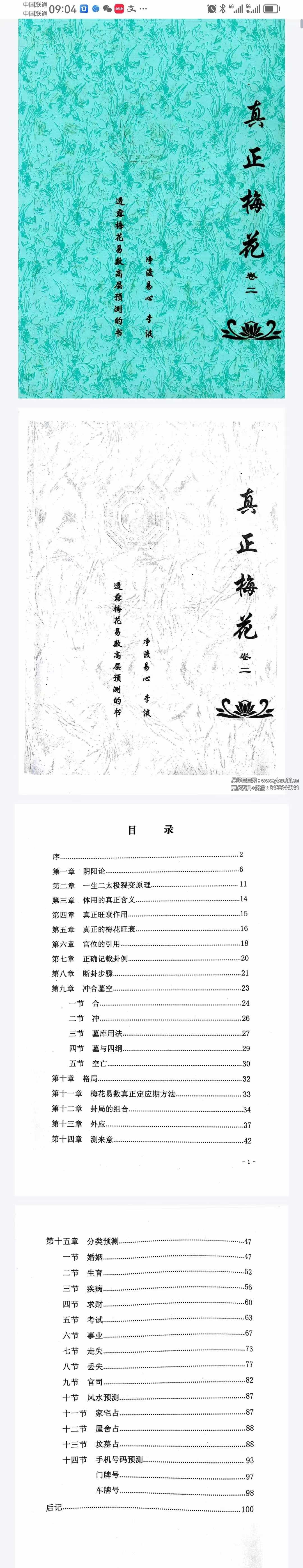 图片[3]-净度易心 李液《真正梅花》《阴阳梅花》-真传国学