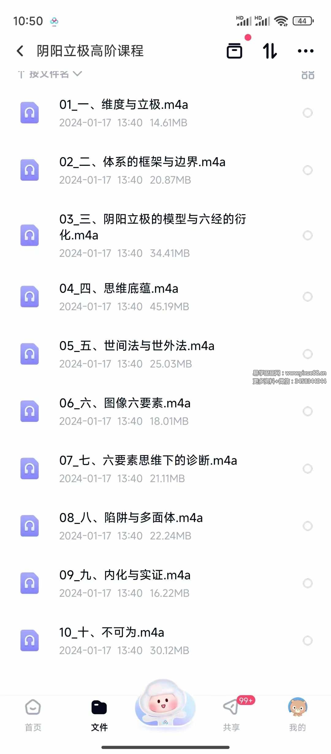 阴阳立极高阶课程10节音频-真传国学