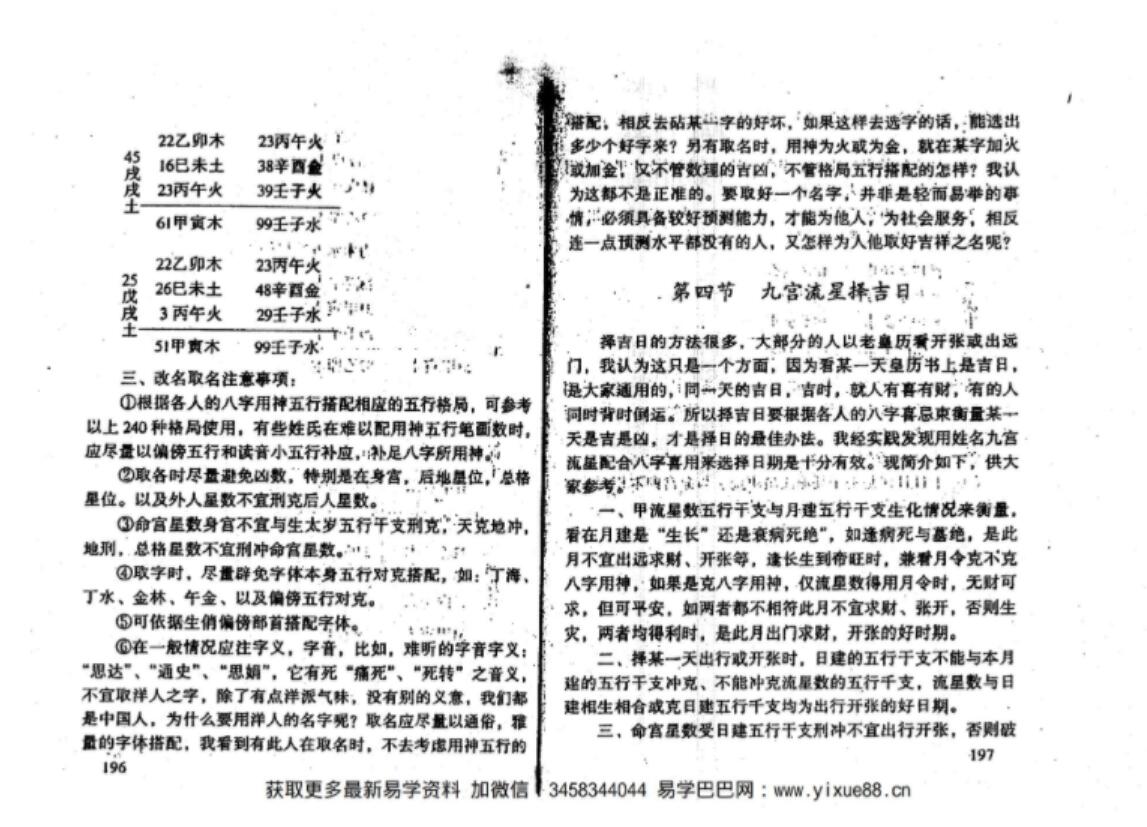 图片[4]-余作柏《姓名九宫流星预测学》247页 象数姓名学之最-真传国学
