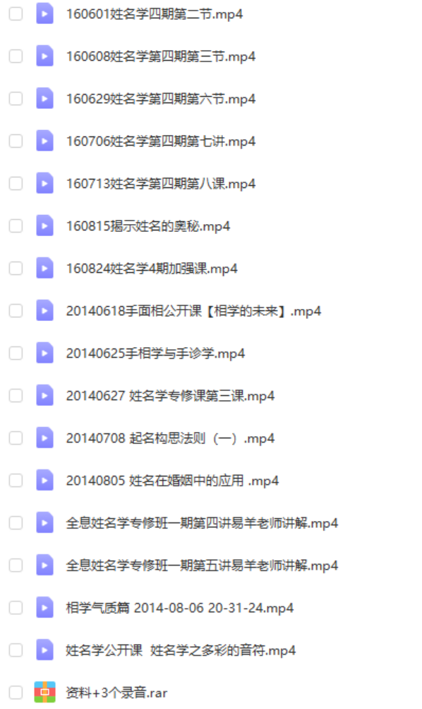 图片[3]-2014年无为学院 易羊老师姓名学-真传国学