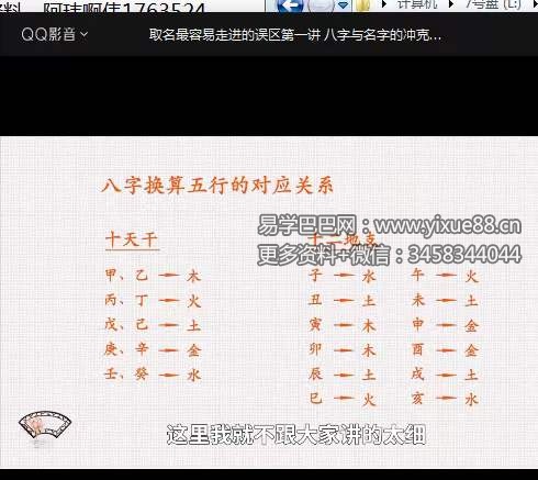 图片[5]-严一心取名不掉坑八大原则视频8集-真传国学