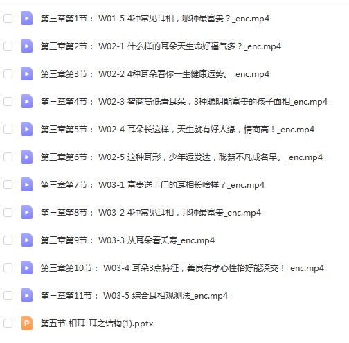 图片[3]-侯宗原《五官密码解读实‬战课》资料+视频 百度云下载！-真传国学