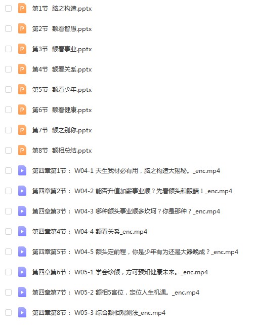 图片[5]-侯宗原《五官密码解读实‬战课》资料+视频 百度云下载！-真传国学