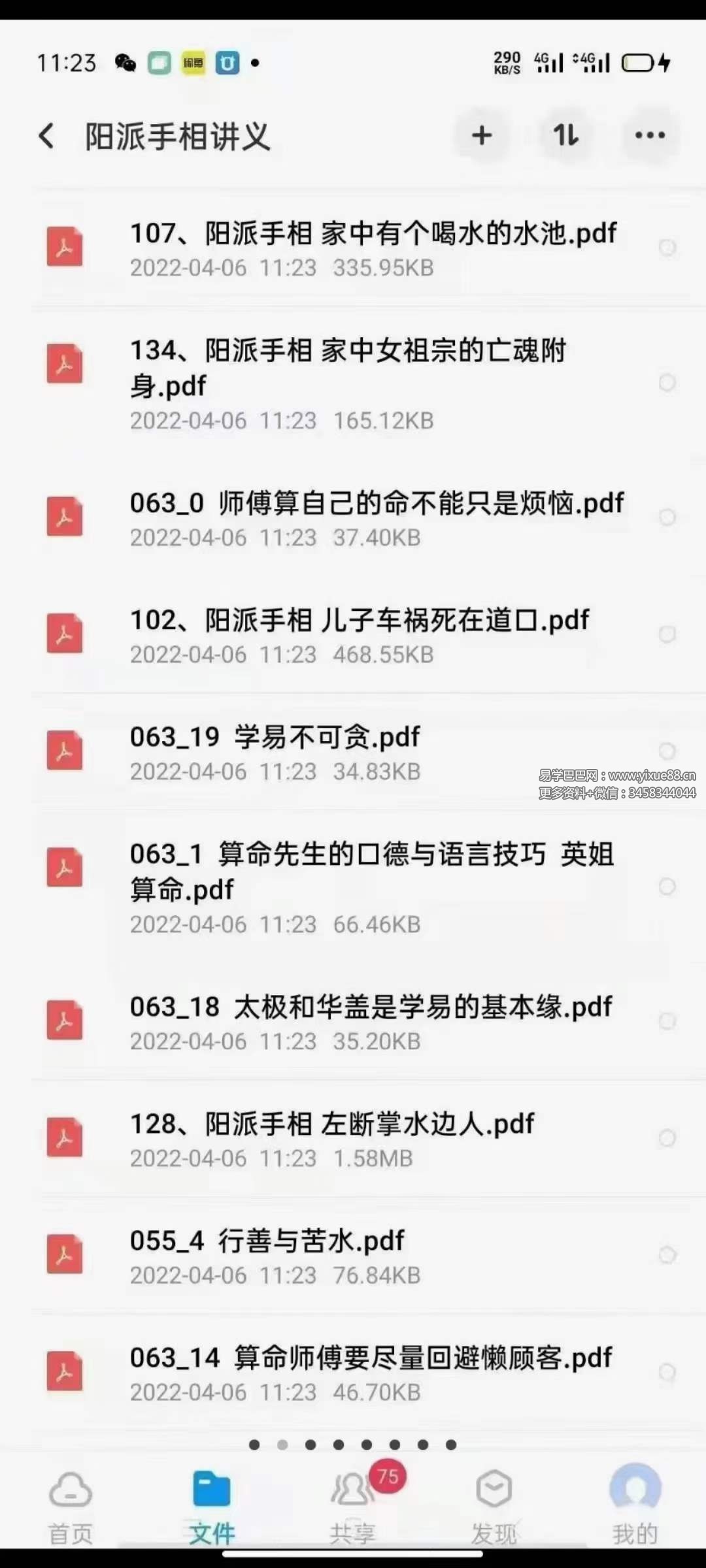 图片[3]-云南腾冲阳栳司《阳派手相讲义文档》79份-真传国学