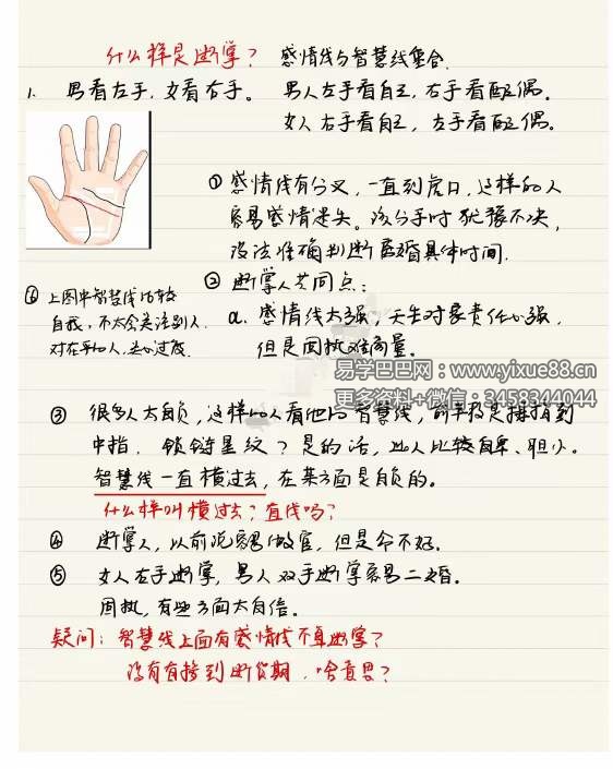 图片[4]-黄瑞海手相弟子班教学200个案例 273页-真传国学