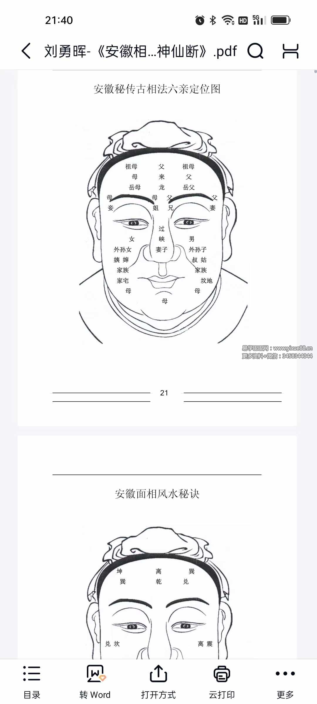 图片[2]-刘勇晖《安徽相法神仙断》351页-真传国学