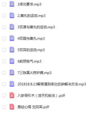 刘凤军百日筑基课程8个录音 教你打通任督二脉 百度云下载！-真传国学