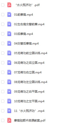 摩肩驻颜术微课（文+视）-真传国学