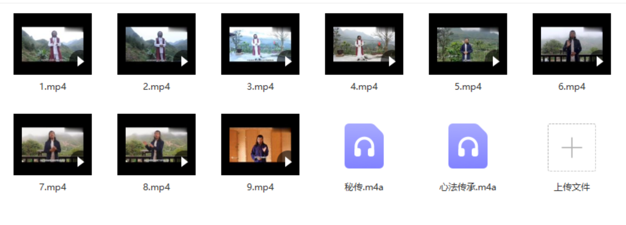 龙门天成《道家正宗系统辟谷》27集合并成9个视频道家辟谷术-真传国学