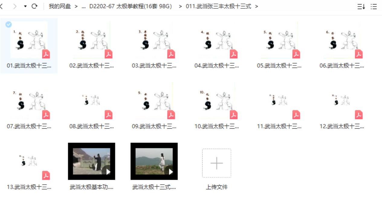 图片[11]-太极拳教程(16套 98G）-真传国学