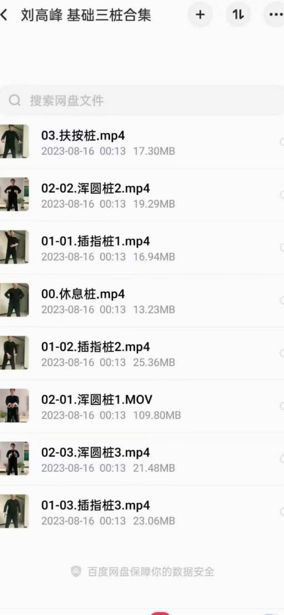图片[3]-刘高峰 基础三桩合集视频8集-真传国学