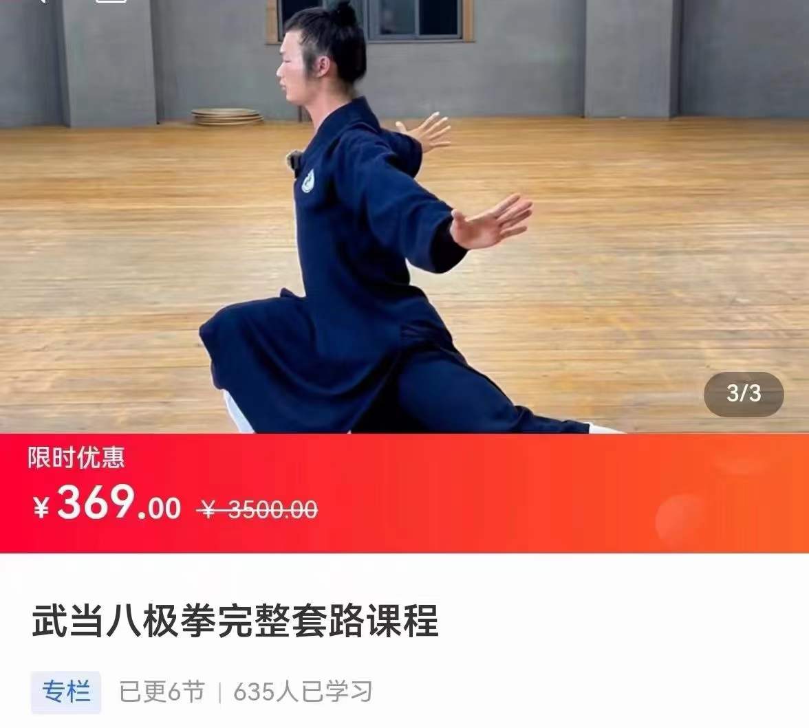 图片[2]-武当八极拳完整套路课程6集-真传国学