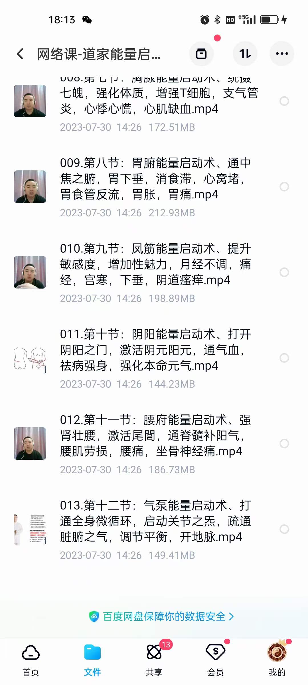 图片[4]-梁振华 网络课 道家能量启动术精品网课12集-真传国学