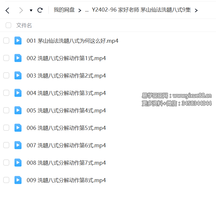 图片[2]-家好老师 凌依宸 茅山仙法洗髓八式9集-真传国学
