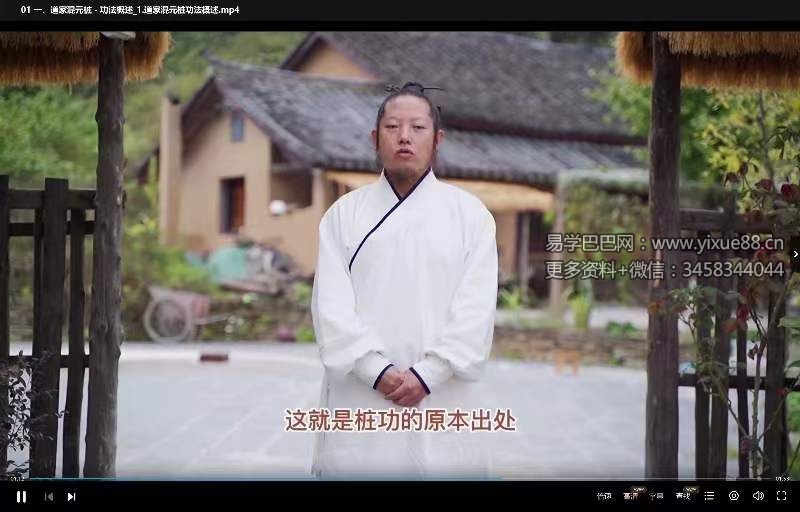 图片[3]-武当李资通 道家混元桩-线上教学课程15集-真传国学