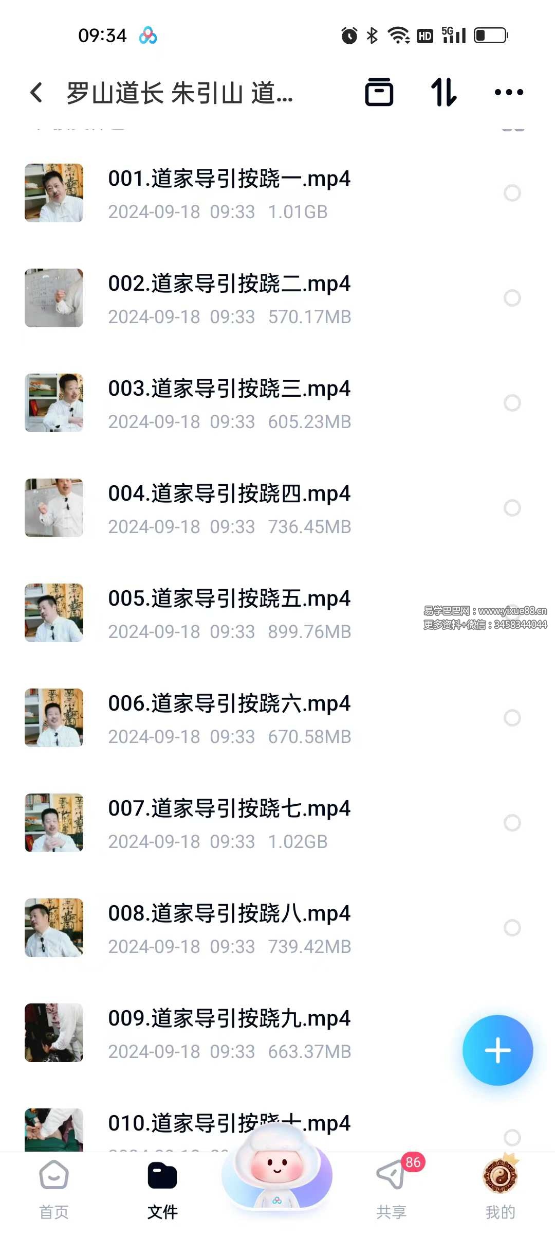 图片[3]-罗山道长 朱引山 道家导引按跷18集-真传国学