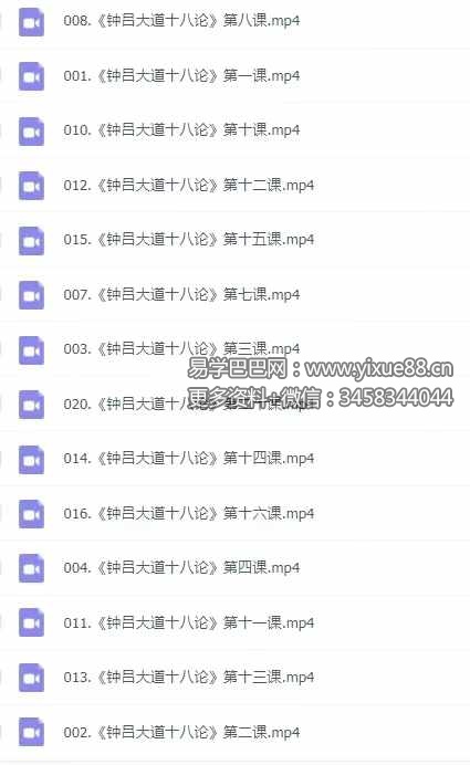 图片[4]-《钟吕大道十八论》21集-破译钟离权传给吕洞宾的十八个“道密”-真传国学