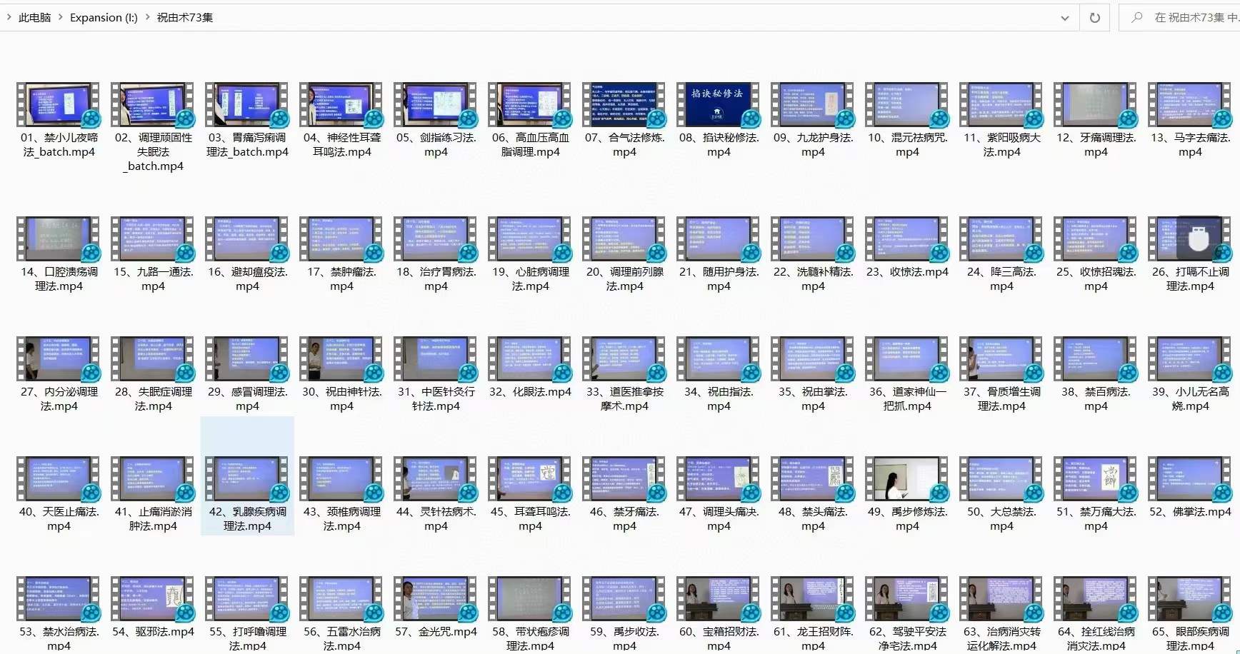 图片[9]-宫沐书院 祝由术十三科 73集 百度网盘下载-真传国学