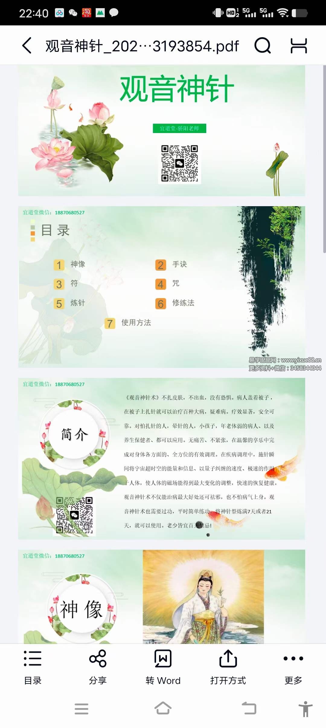 图片[4]-观音神针 视频+文档-真传国学