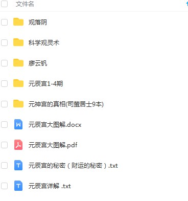 图片[2]-元辰宫观灵术 元神宫教学资料 观落阴视频 夸克网盘下载-真传国学