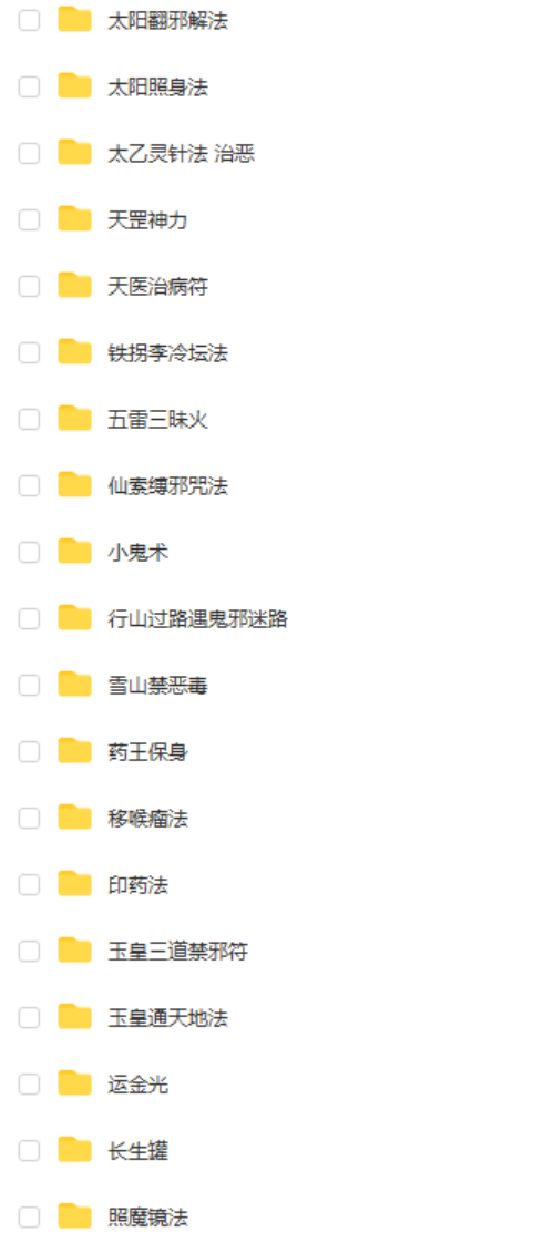 图片[5]-茅山五法祖十八大院104法视频+扫描法本pdf 百度云下载!-真传国学