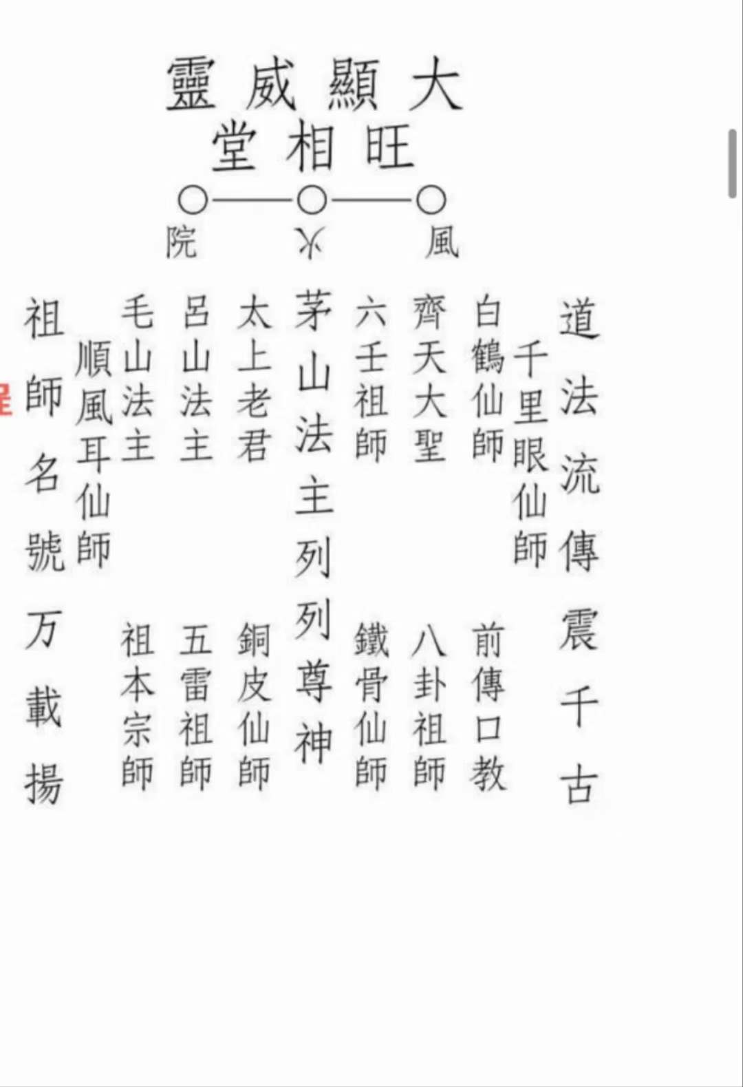 图片[5]-上清茅山旺相堂大显威灵法本37页-真传国学