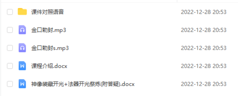 金龙子 神像装藏开光 法器祭炼 夸克网盘下载-真传国学