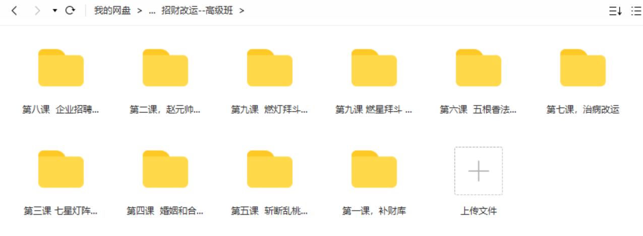 图片[3]-楚恒易学 许光明 招财改运初中高级课-真传国学