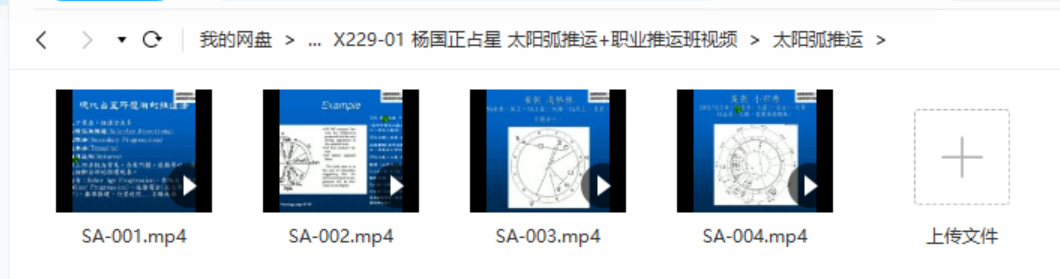 图片[3]-杨国正占星 太阳弧推运+职业推运班视频-真传国学