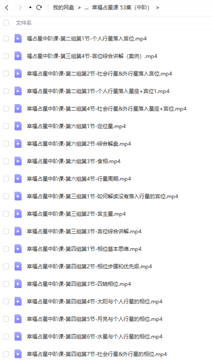 图片[3]-李妍（理想国的女巫）现代幸福占星学课堂 初阶+中阶-真传国学