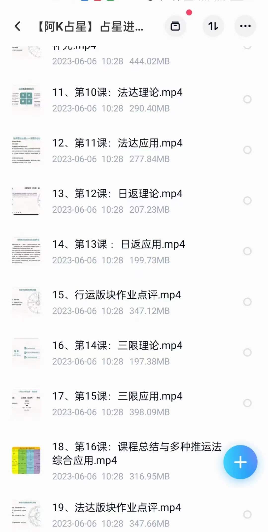 图片[2]-【阿K占星】占星进阶推运课19集-真传国学