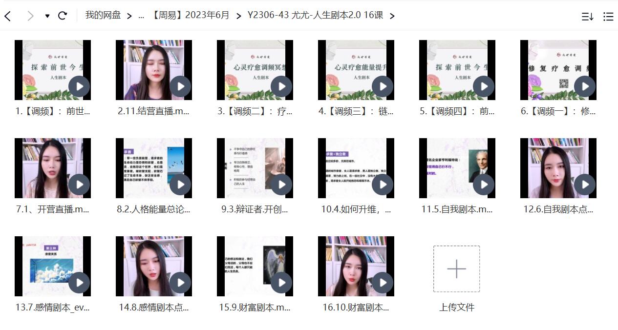 尤尤-人生剧本2.0 16课-真传国学