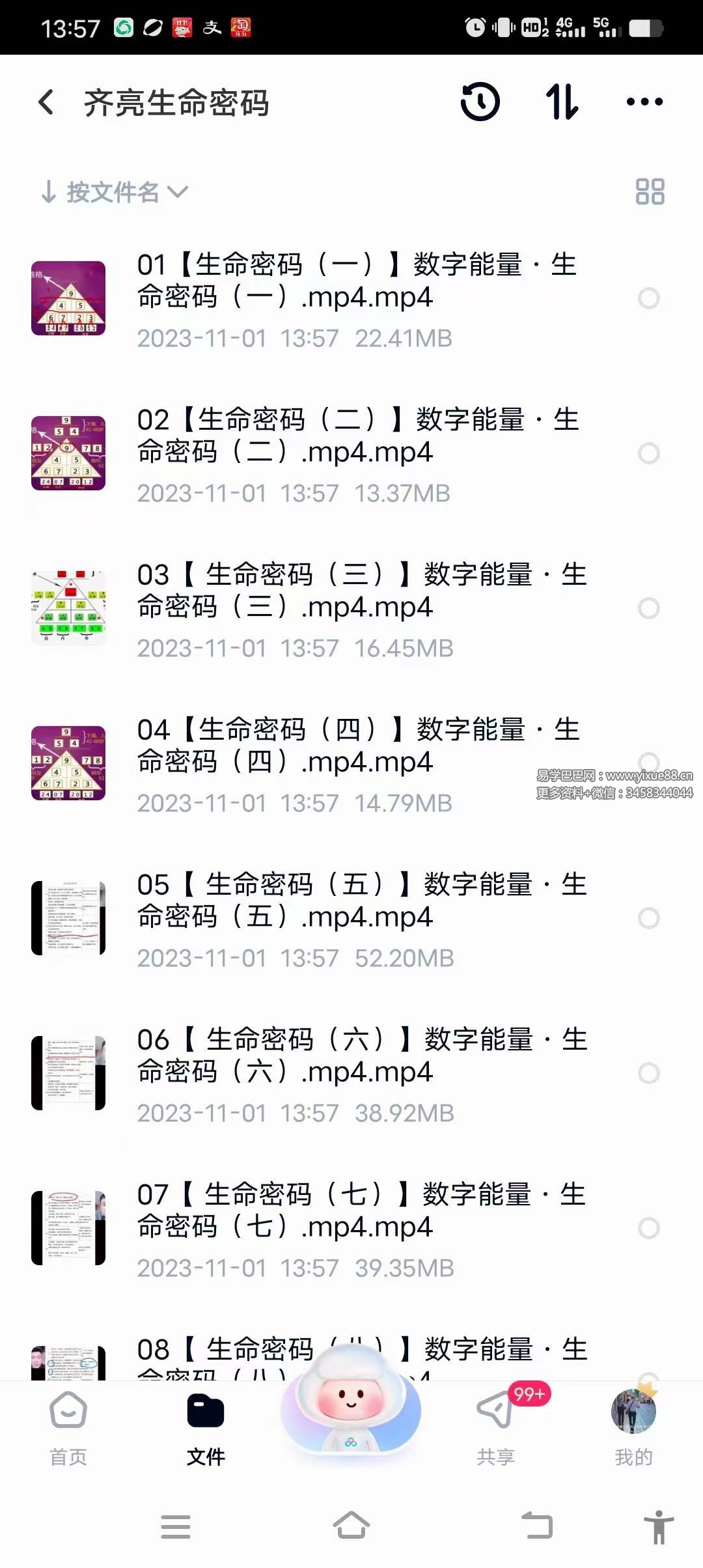 图片[3]-鑫易国学 齐亮 数字能量之生命密码13集-真传国学