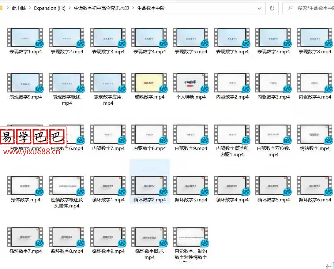 图片[6]-生命数字学初阶+中阶+高阶三门课72集视频 夸克网盘下载-真传国学