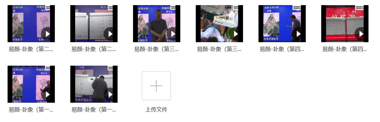 易颜 道脉传承之卦象医学临床精品班四天视频-真传国学