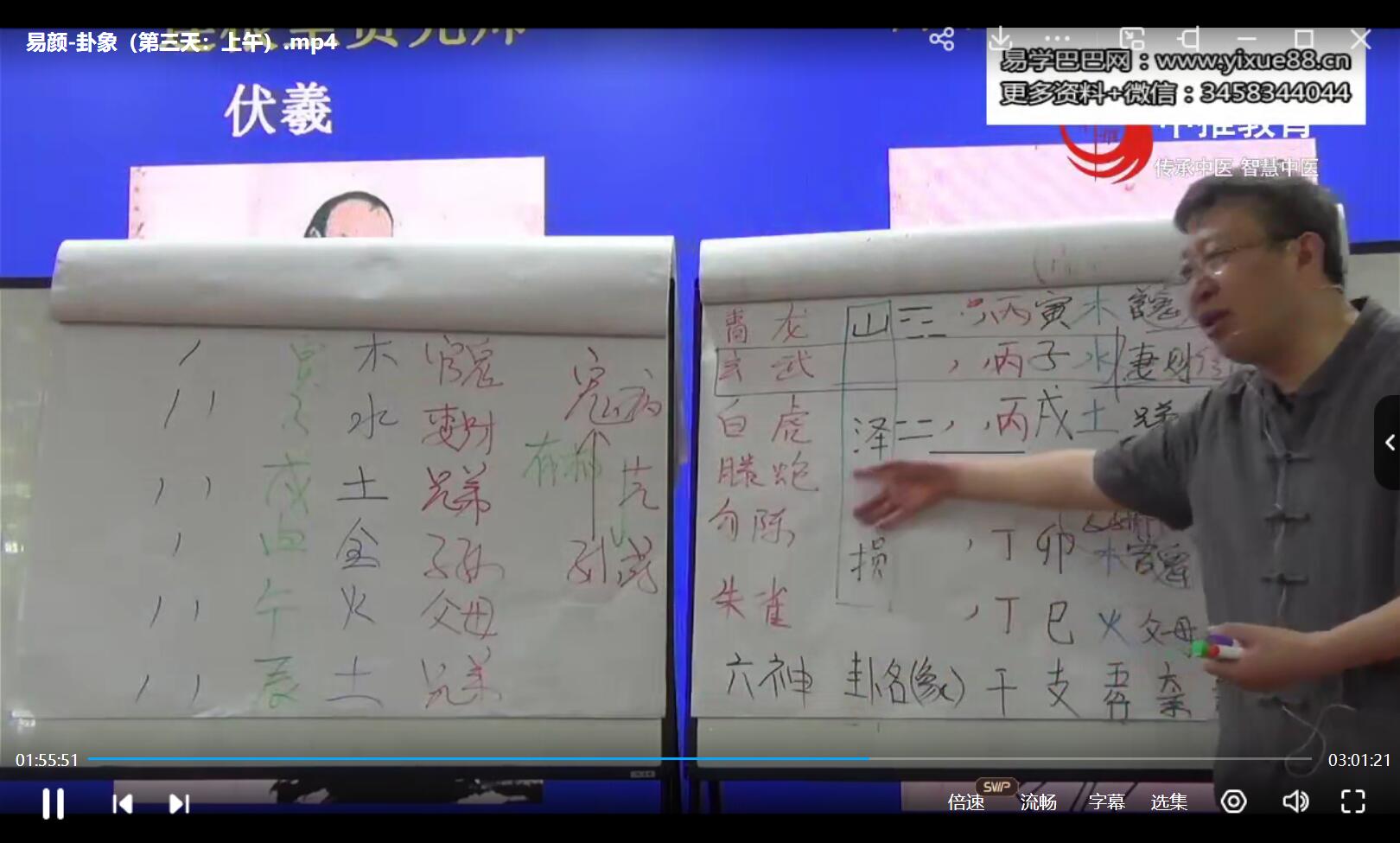 图片[3]-易颜 道脉传承之卦象医学临床精品班四天视频-真传国学