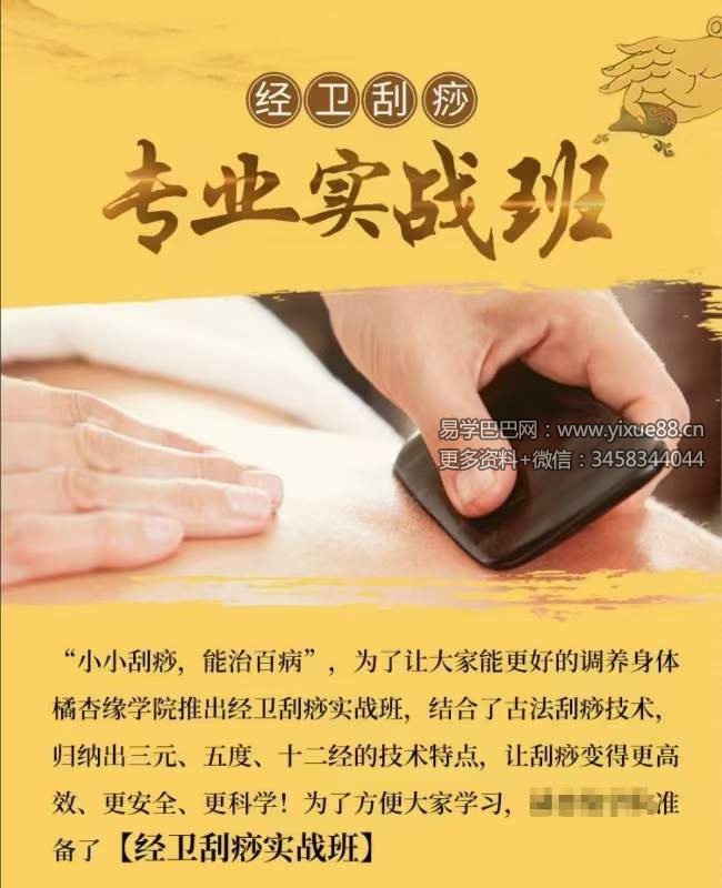 图片[3]-杨茜芸 经卫刮痧实战班 60余种‮症病‬调理方案 国医明师‮传蜜‬刮痧术 全14讲视频课-真传国学