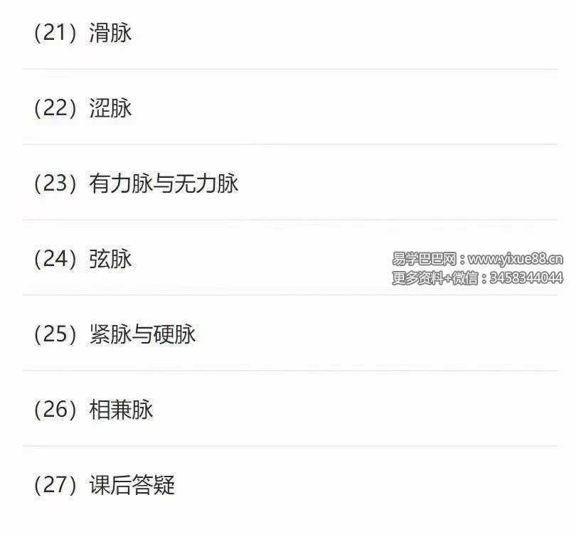 图片[4]-张玉林古脉法(2023新编版)27集-真传国学