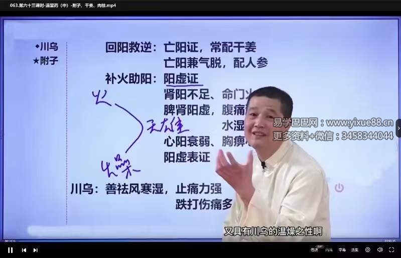 图片[3]-吴勇军 中医师承-中药学 98集-真传国学