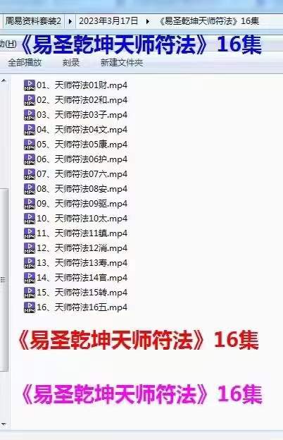 图片[2]-《易圣乾坤天师符法》16集-真传国学