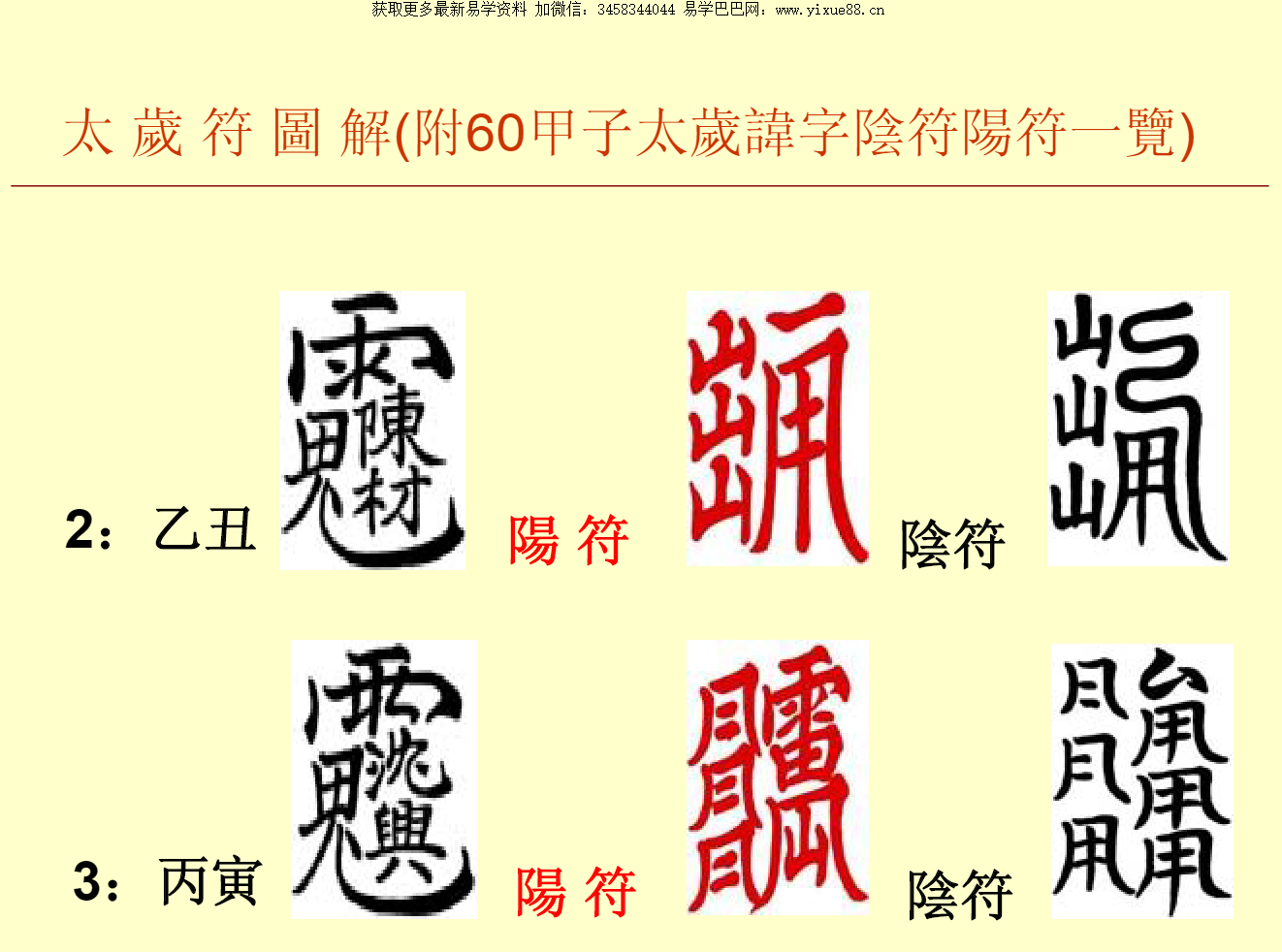 图片[3]-正一天师清微派洪鼎坚道长《60甲子太岁符解秘》-真传国学