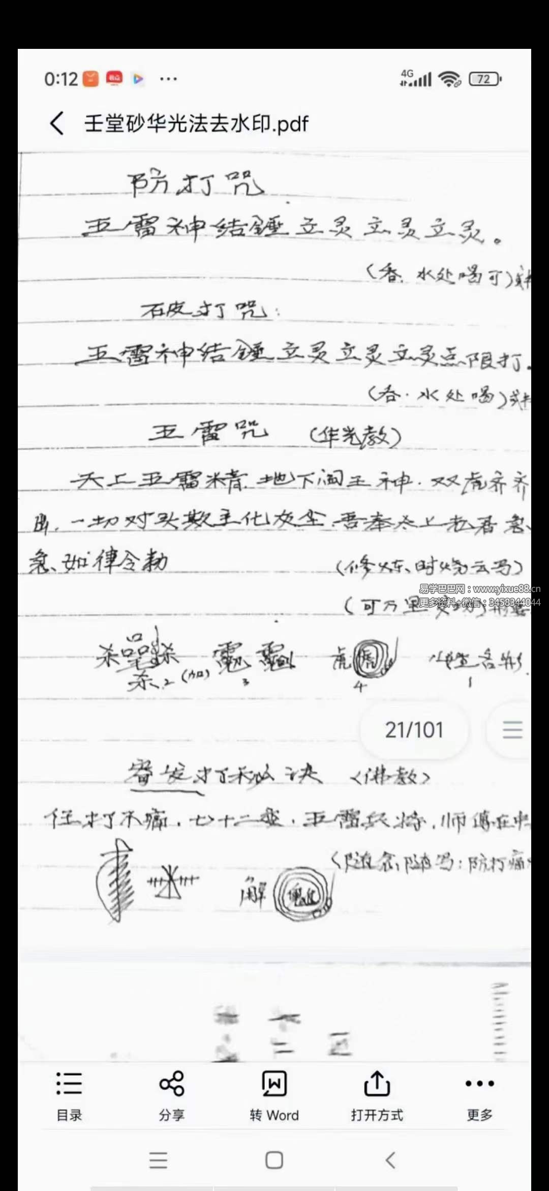 图片[3]-壬堂砂华光法101页-真传国学
