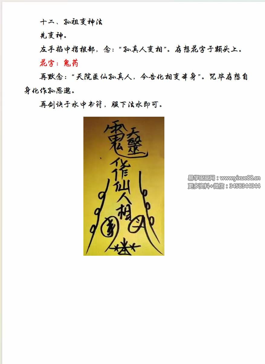 药王天医法-真传国学