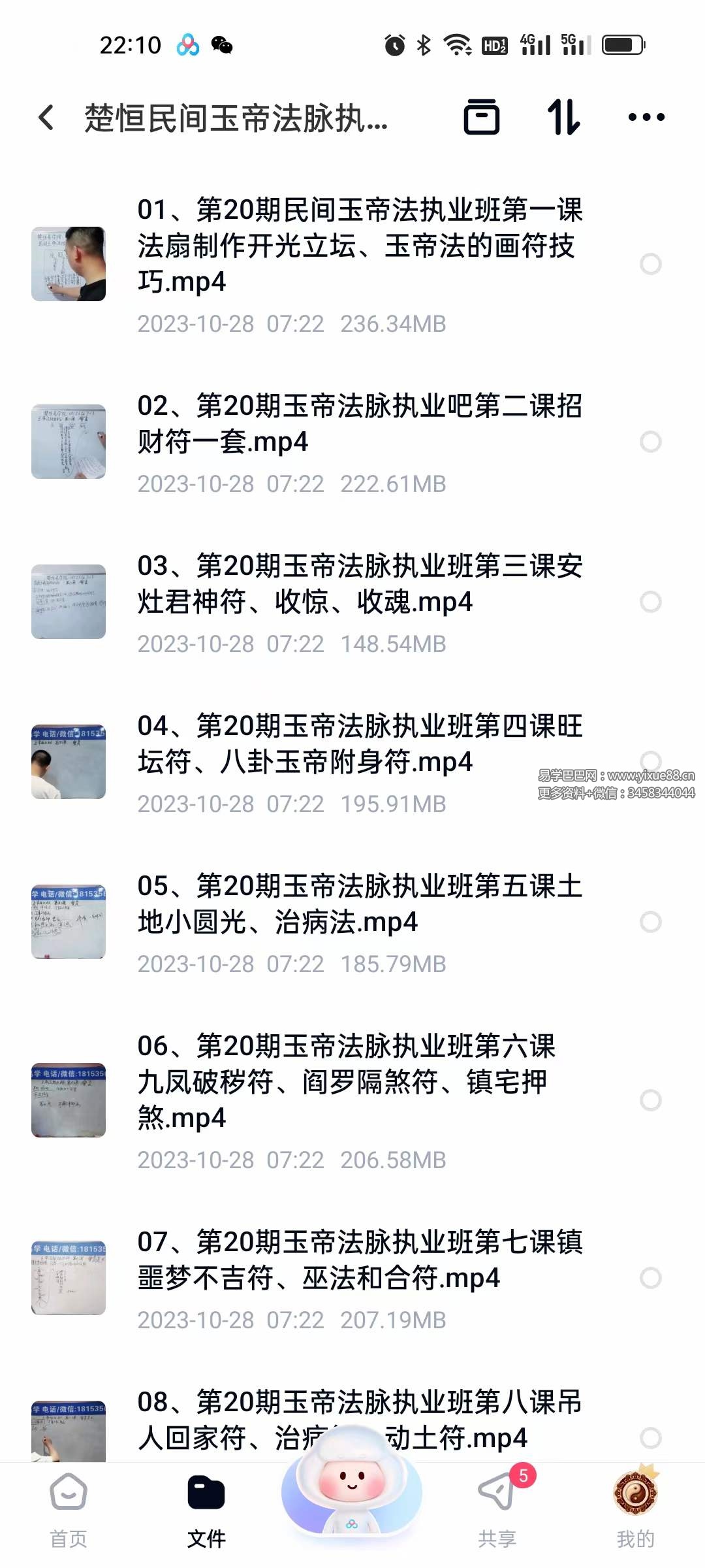 楚恒易学 民间玉帝法脉执业班10集-真传国学