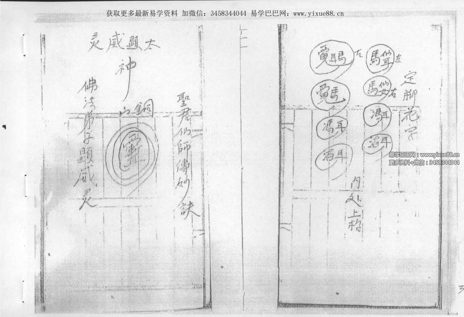 金英教秘传法本28页-真传国学