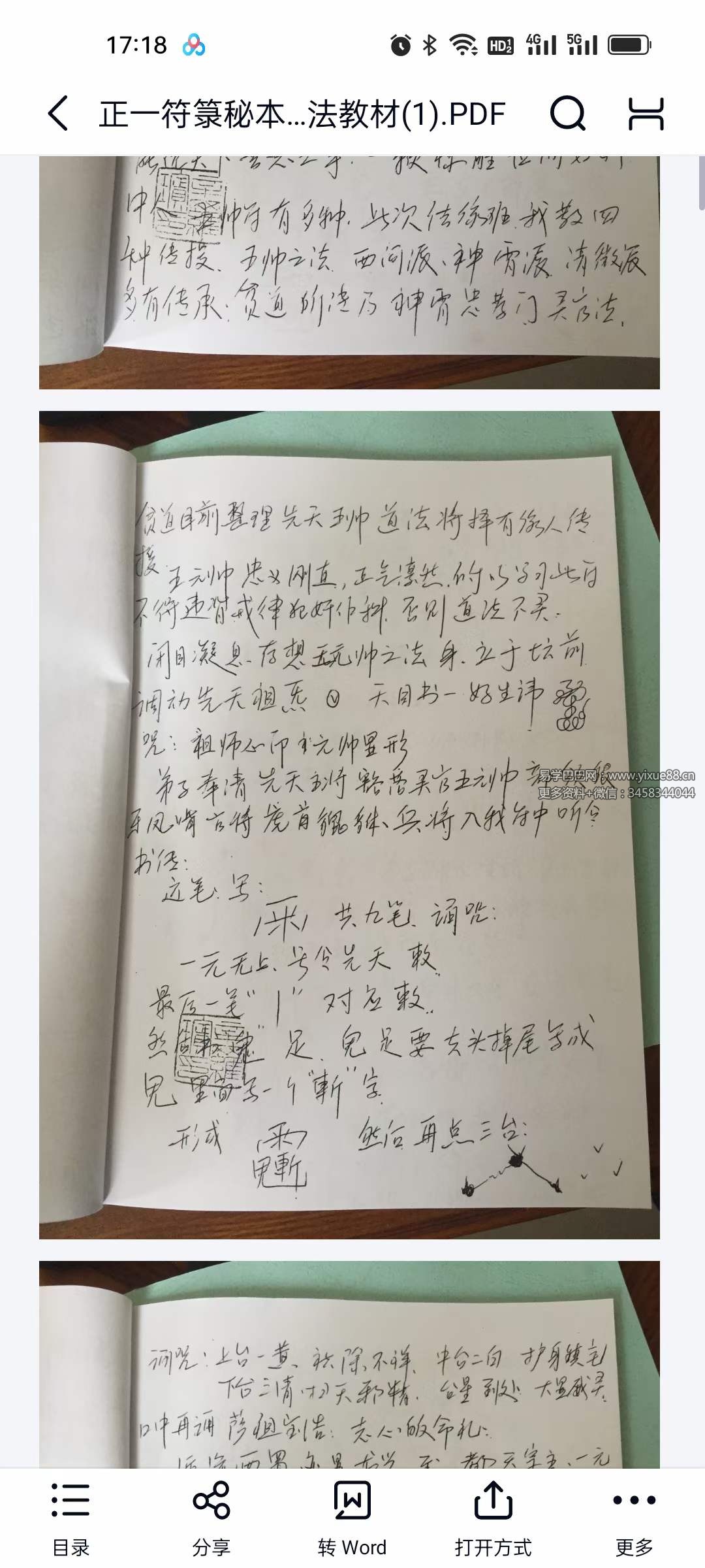 辛罗宾（正一鹤道人）符法 视频+文档-真传国学