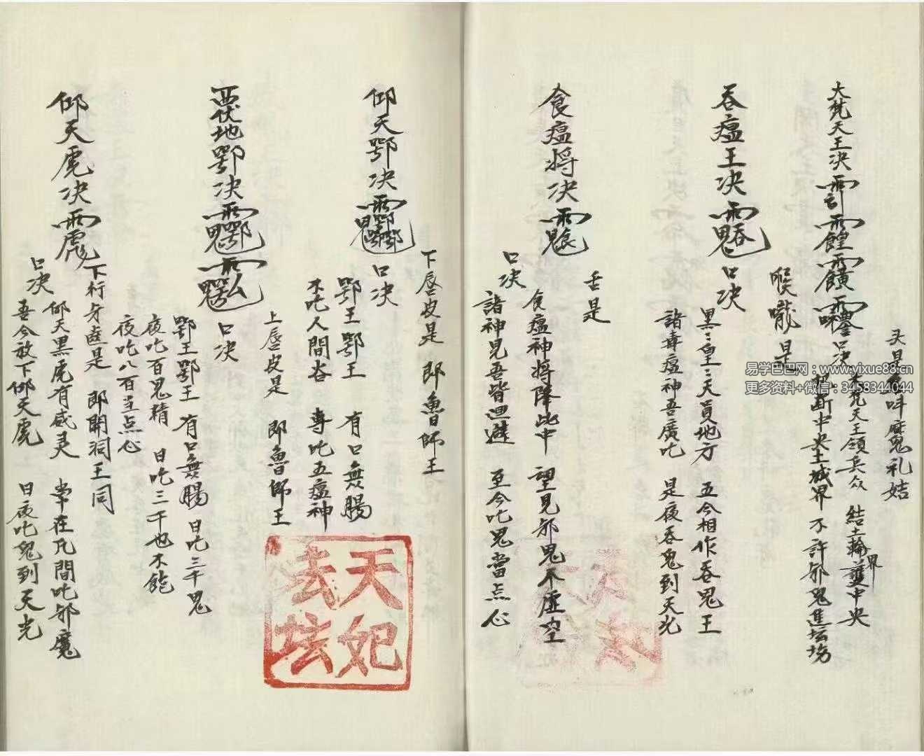 图片[2]-《诸符法语总全本》97筒子页-真传国学