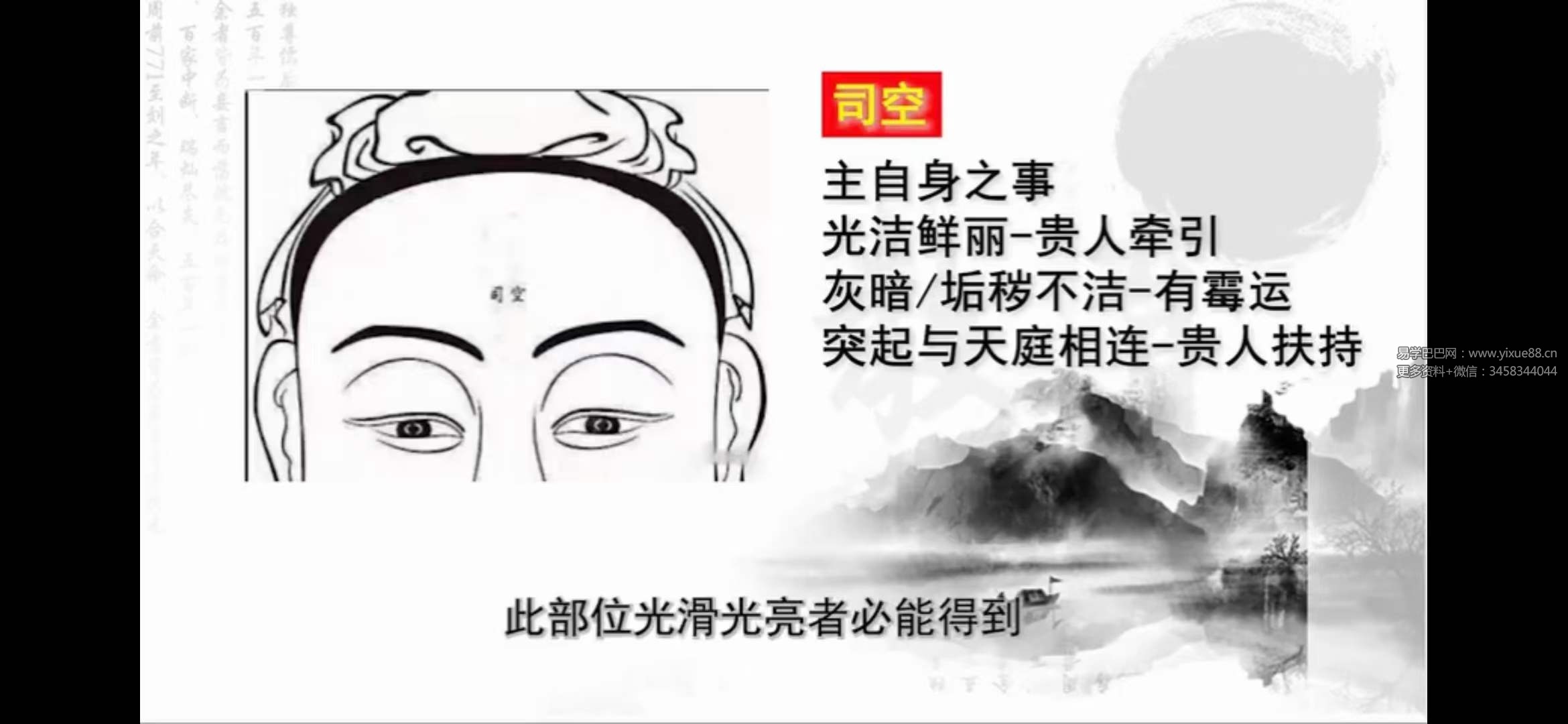 图片[2]-德置教育 五官面相流年判断法13集-真传国学