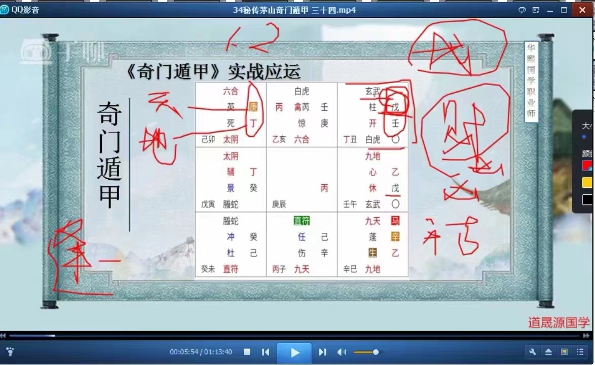 图片[3]-《茅山秘传奇门遁甲》34集-真传国学