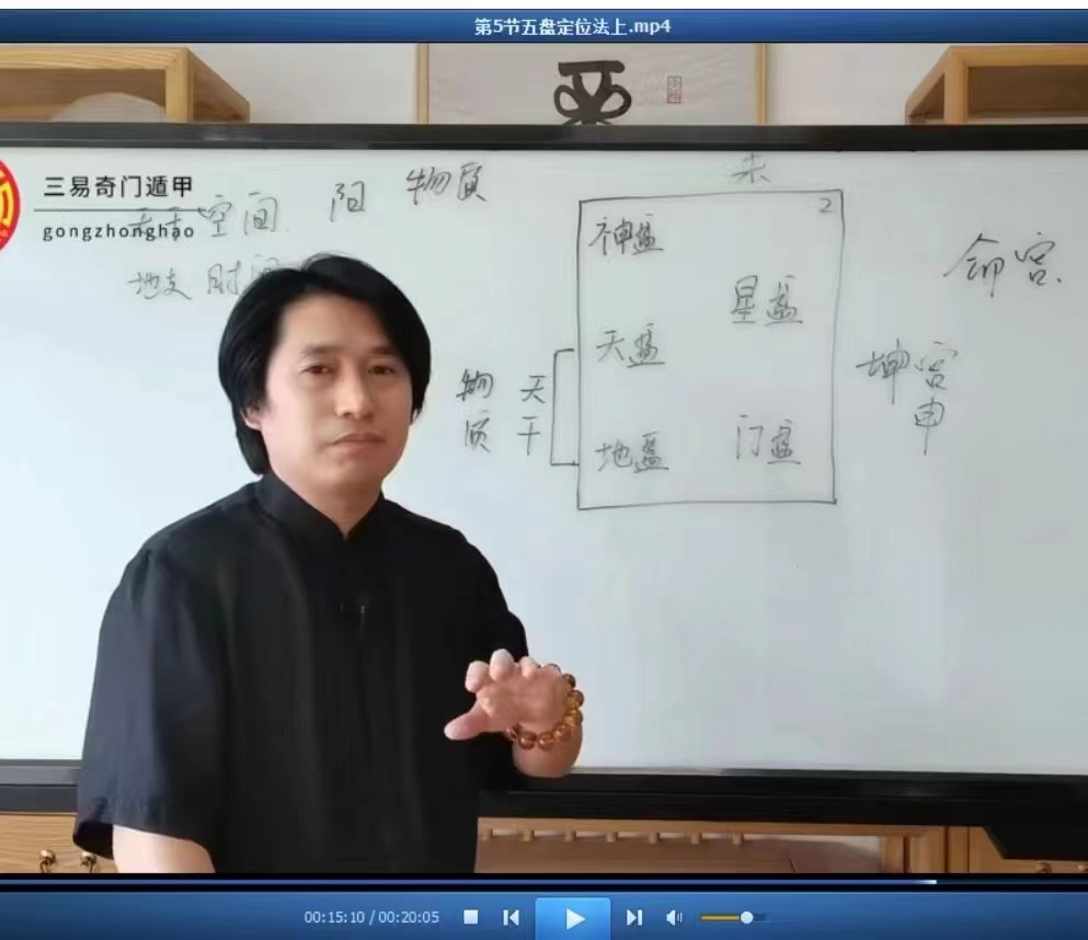 图片[9]-童坤元《奇门终生局》改运班高级视频37集，15个小时 百度网盘下载-真传国学